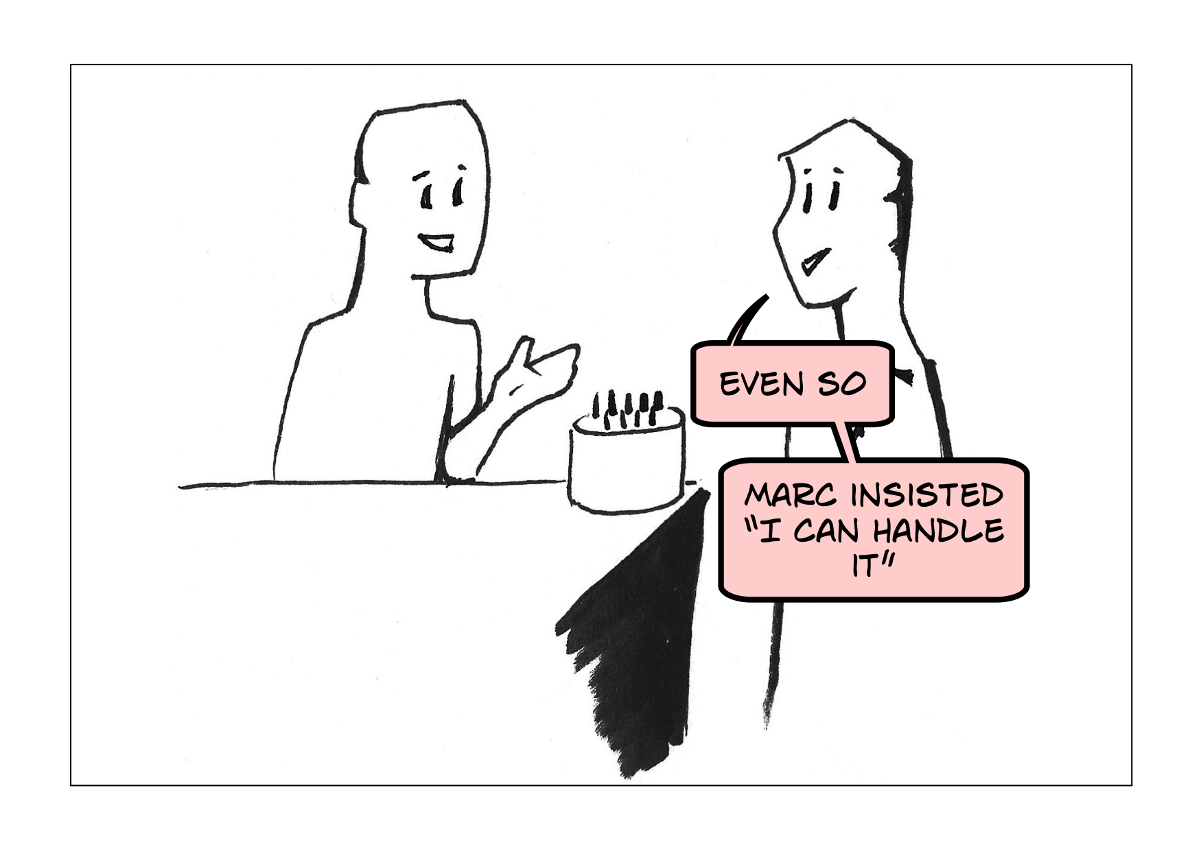 trouble